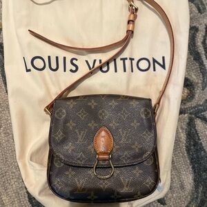 vintage louis vuitton st. cloud purse in great vintage condition!